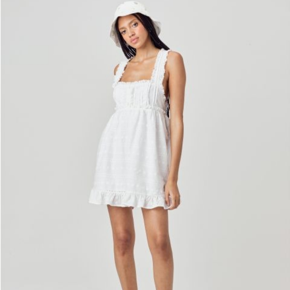 Adorable For Love And Lemons Iris Swing Mini Dress